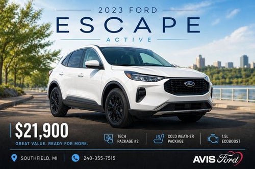 2023 Ford Escape Active