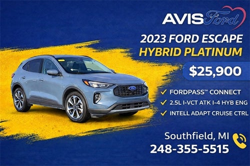 2023 Ford Escape Hybrid Platinum