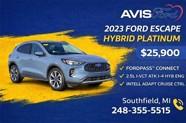 2023 Ford Escape Hybrid Platinum