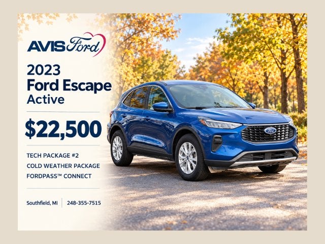 2023 Ford Escape Active