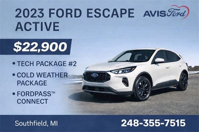 2023 Ford Escape Active