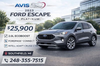 2023 Ford Escape Platinum