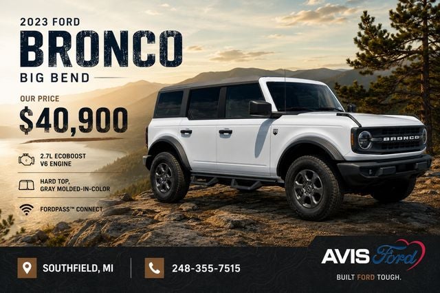 2023 Ford Bronco Big Bend