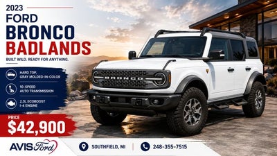 2023 Ford Bronco Badlands