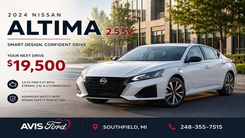 2024 Nissan Altima 2.5 SV