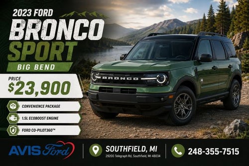 2023 Ford Bronco Sport Big Bend