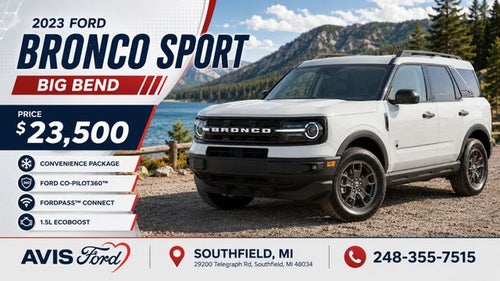 2023 Ford Bronco Sport Big Bend