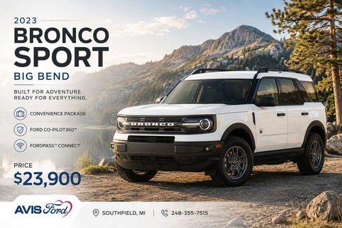2023 Ford Bronco Sport Big Bend