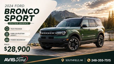 2024 Ford Bronco Sport Outer Banks