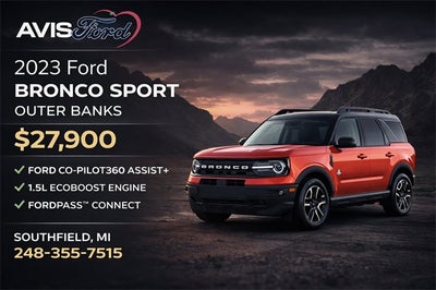 2023 Ford Bronco Sport Outer Banks